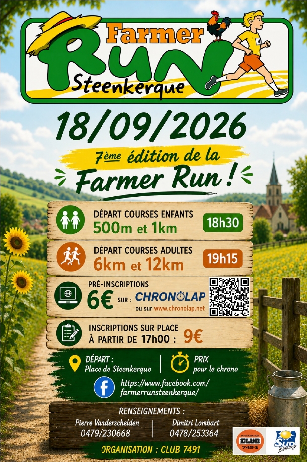 Affiche &eacute;v&eacute;nement